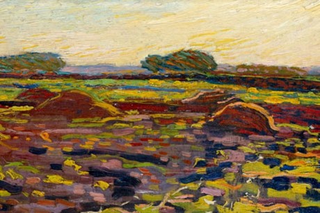 Landschap - Leo Gestel painting
